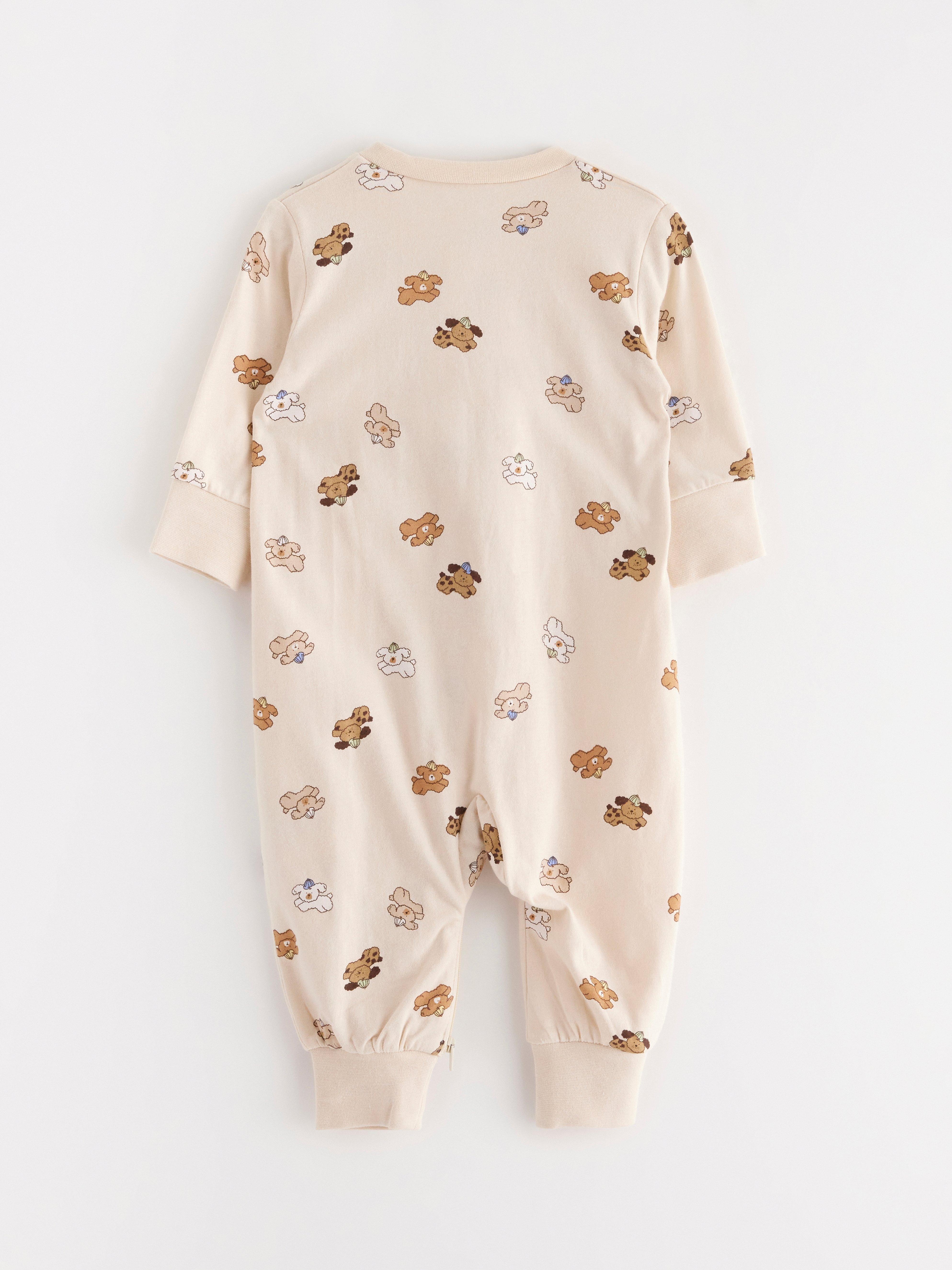 Pijama color beige claro
