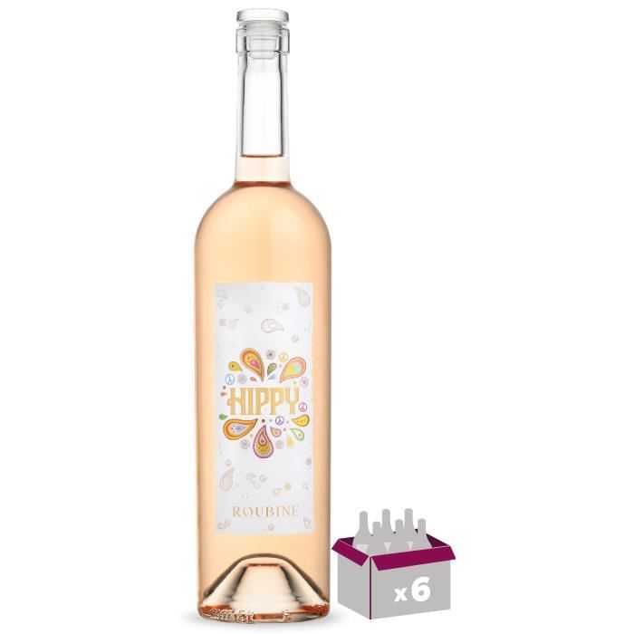 Château Roubine Hippy 2024 IGP Méditerranée - Vino Rosado x6