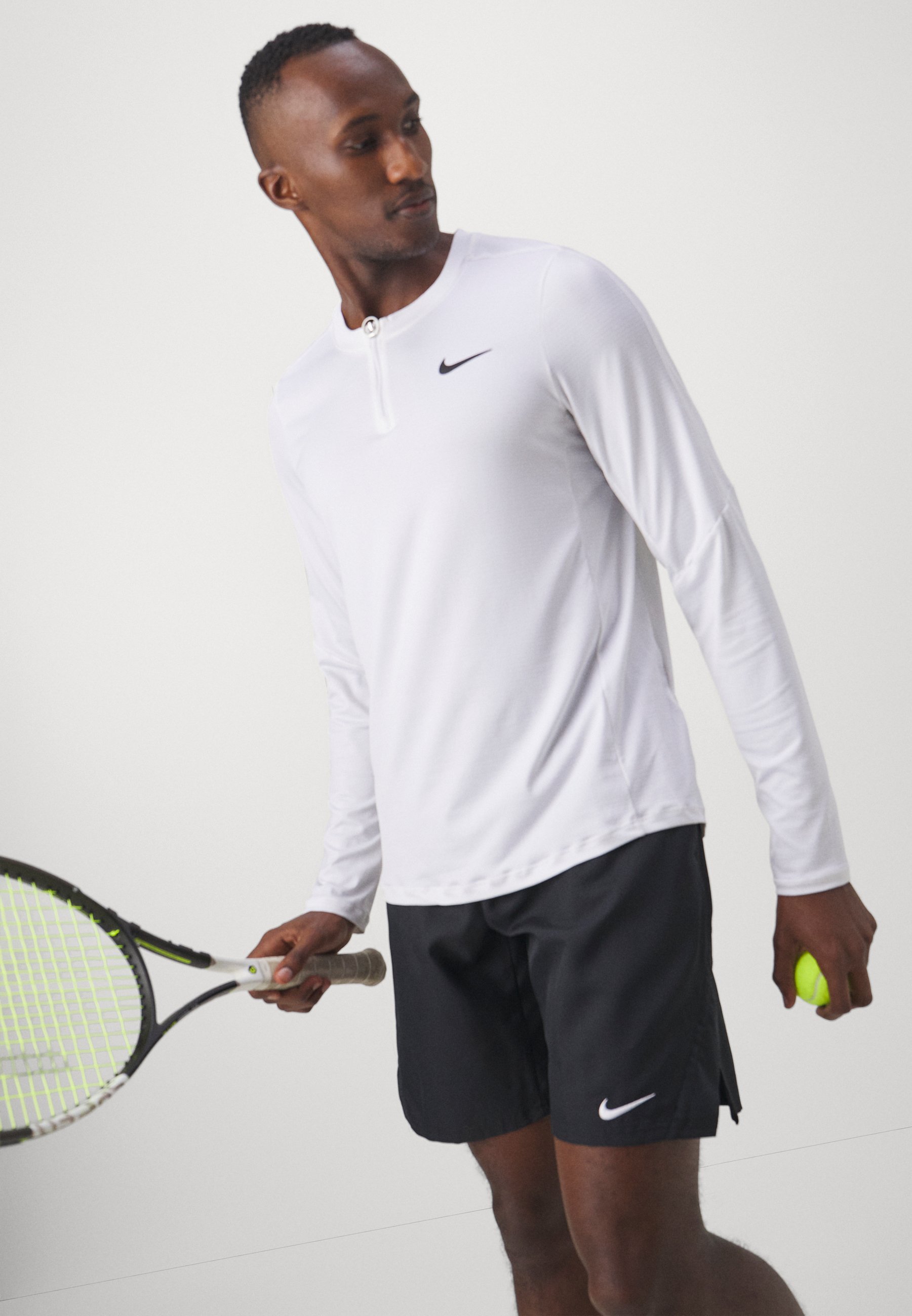Nike Performance COURT VICTORY – Sportshorts – Schwarz/Weiß