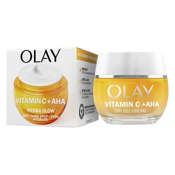 Olay C vitamīna + Aha24 dienas krēms<br>50ml - visiem ādas tipiem