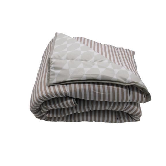 Edredón beige de peso medio - 1 persona 140x200 - MORTREUX