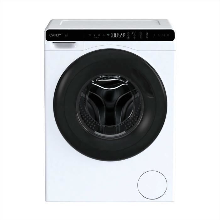 Lave-linge hublot CANDY CW50-BP12307U1-S - 5kg - 1200 tours/min - Classe A - Connecté - Blanc