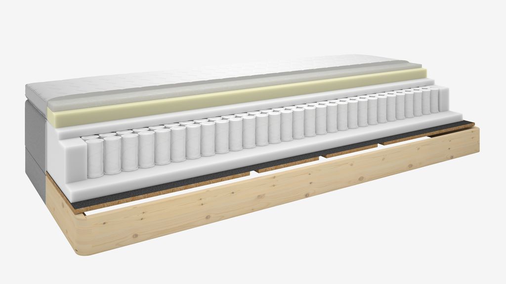 KUPELVA GE50 zlata Nadvložek za vzmetnico 90x200 KUPELVA GE50 Comfort