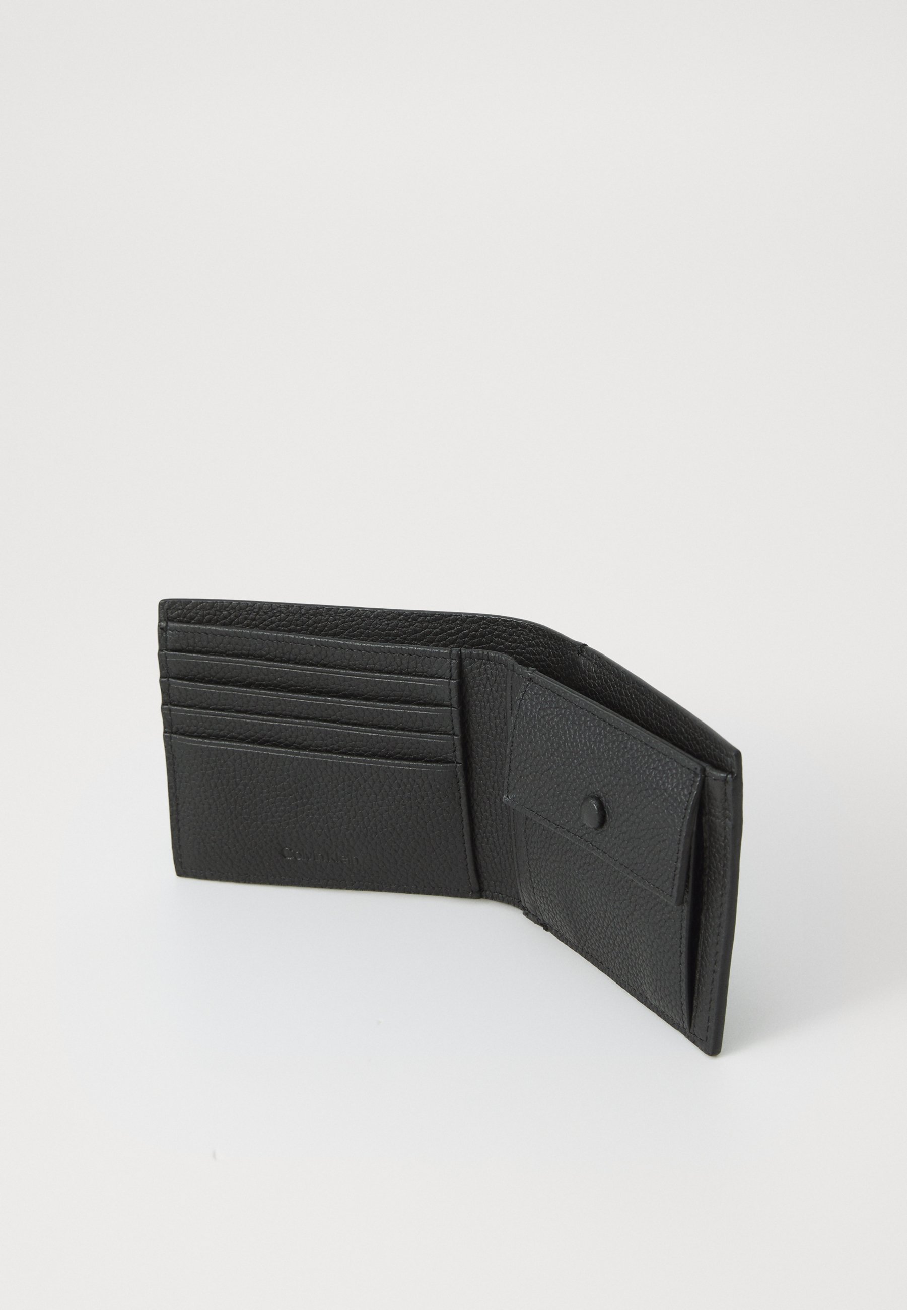 Portefeuille Calvin Klein EMBOSS BILL FOLD COIN - noir