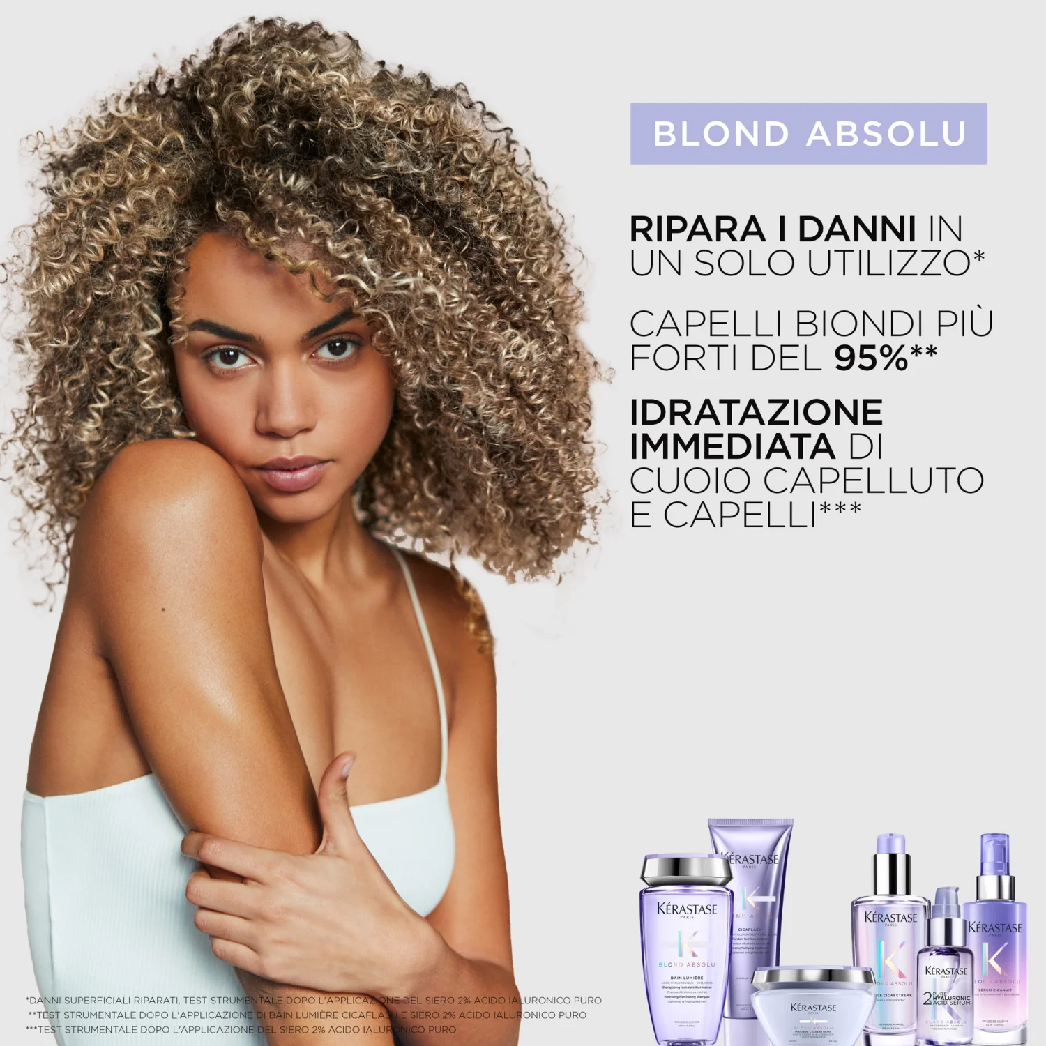 Blond Absolu 2% Pure Hyaluronic Acid Serum - Siero Capelli