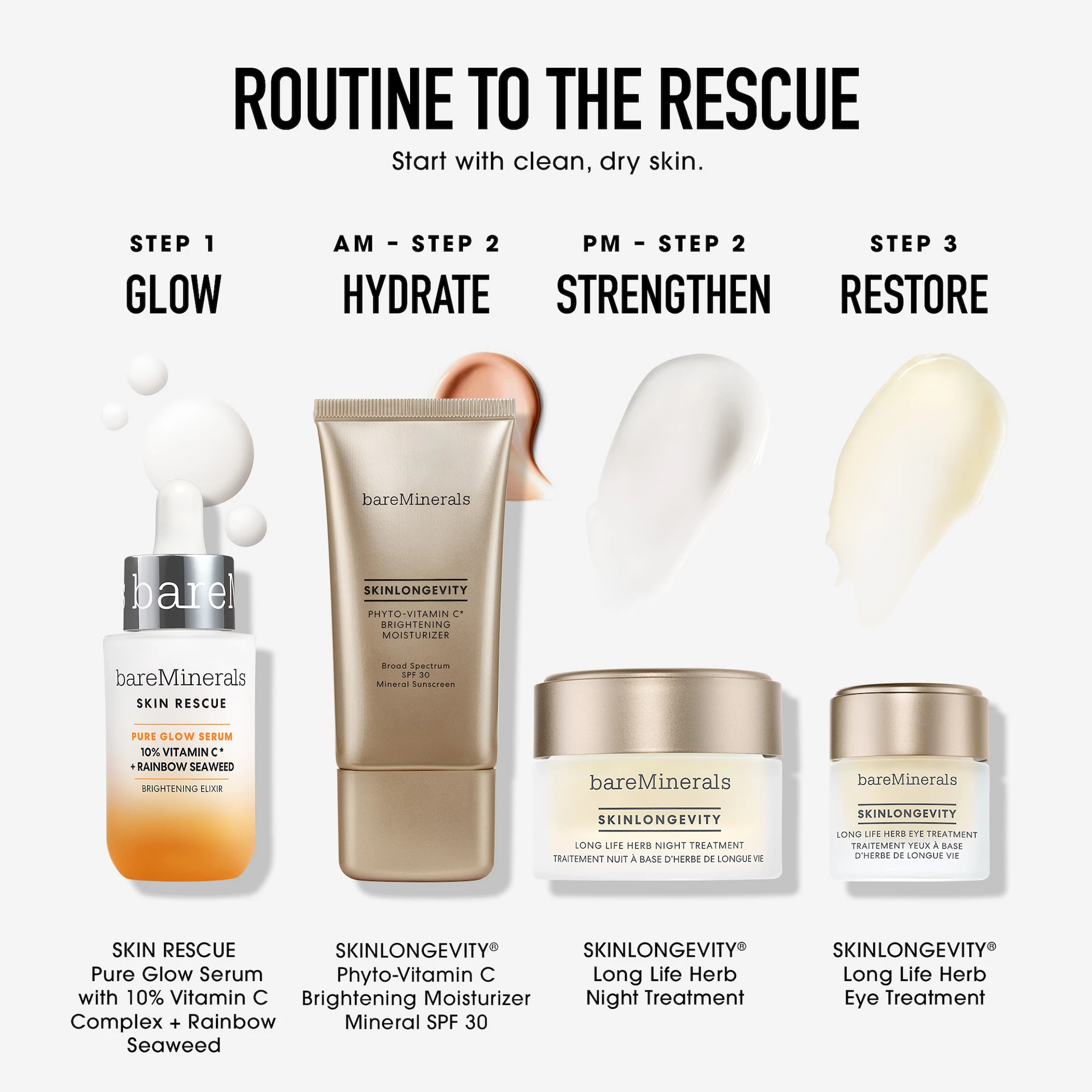Ser Skin Rescue Pure Glow 30 ml - bareMinerals