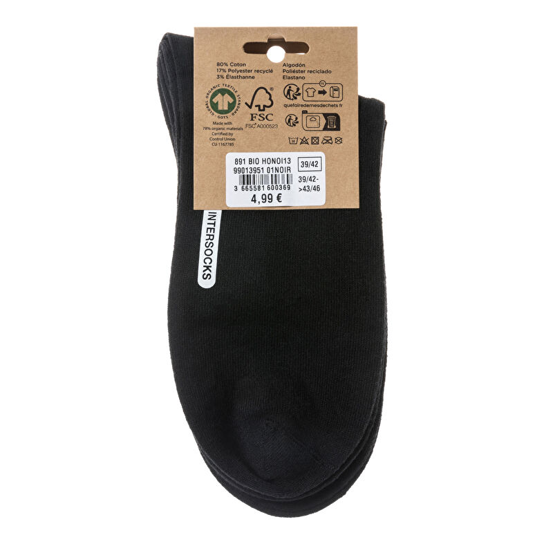 Schwarze Socken und Strumpfhosen für Herren