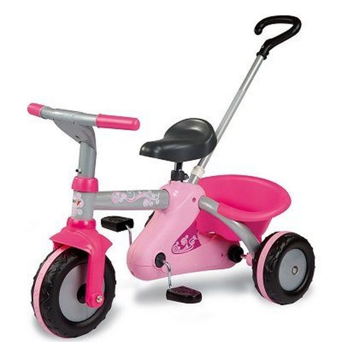 Triciclo - Bicicleta para bebé II Niña Rosa - Restaurado - Excelente estado