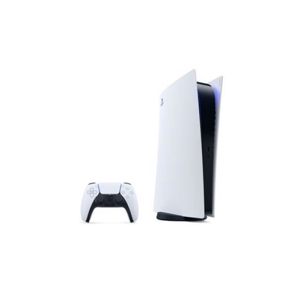 Console de salon - SONY - PS5 - Edition digitale - SSD ultra-rapide - Audio 3D Tempest