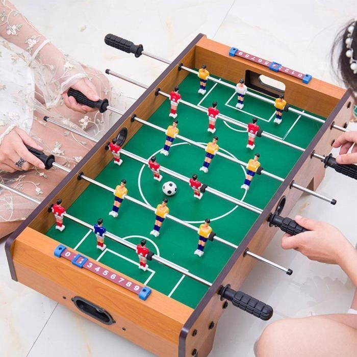 Mini tafelvoetbaltafel - Kinderen - MDF - 69x65x37 cm - Gewicht 5550 g - Leeftijd 3+