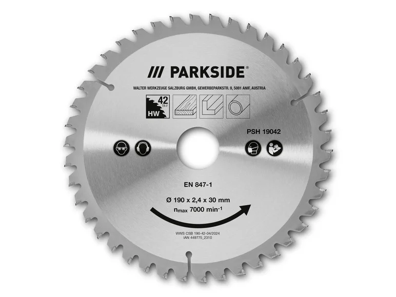 Lamă de ferăstrău circular PARKSIDE®