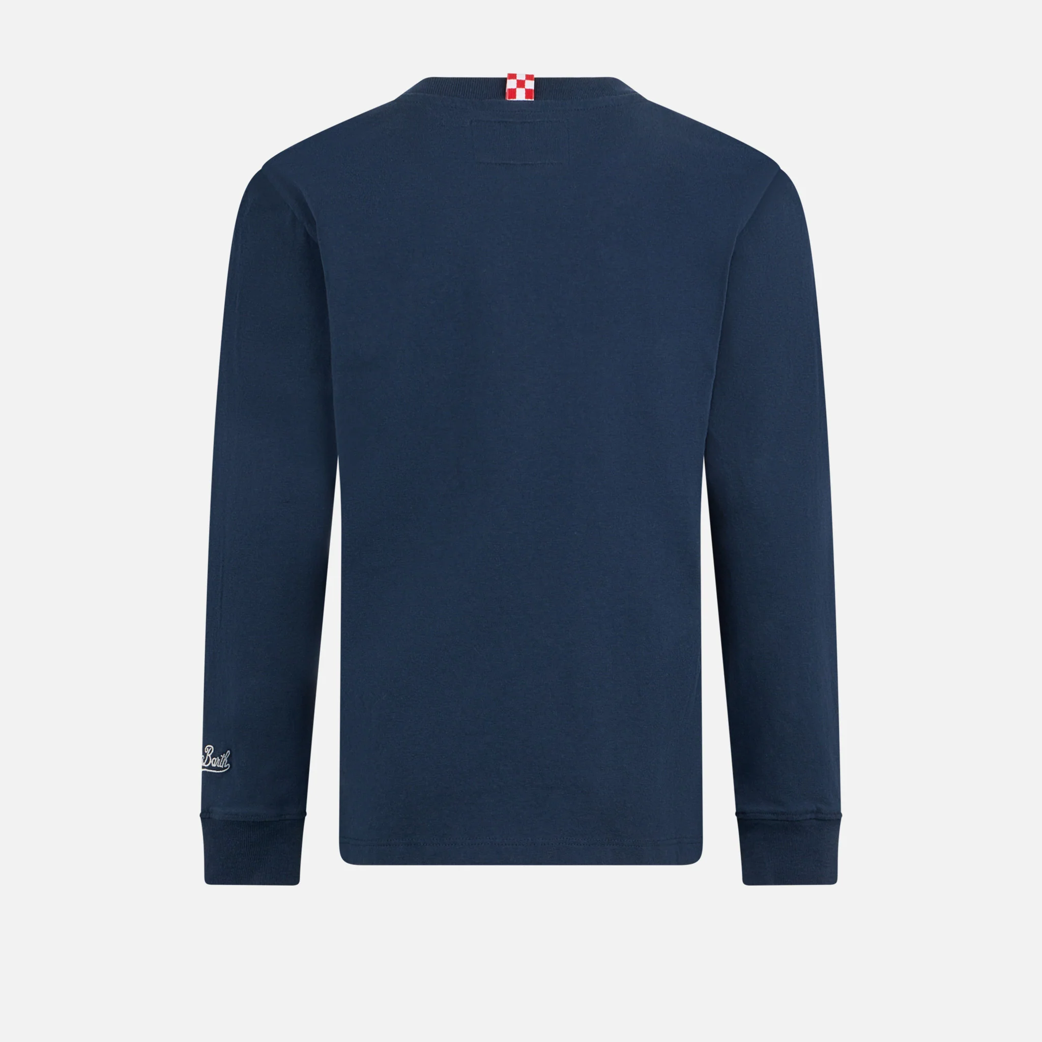 Børne-T-shirt i kraftig bomuld med Courma-print