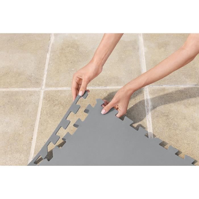 BESTWAY - Alfombrilla para spas Lay-Z-Spa® cuadrados o redondos, 196 x 196 cm