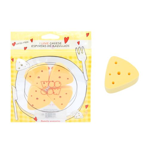 „I Love Cheese“ makiažo kempinėlės Makiažo kempinėlės