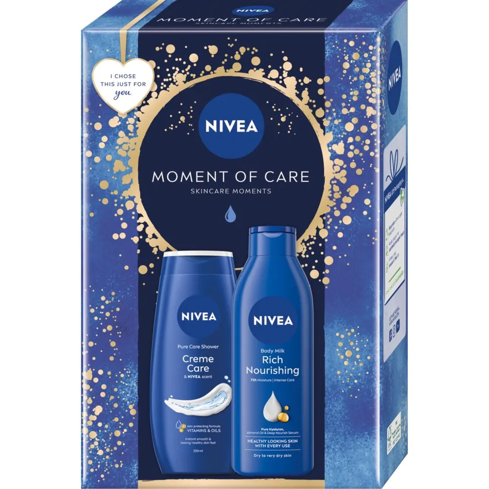 Nivea Moment of Care Zestaw kosmetyków do pielęgnacji