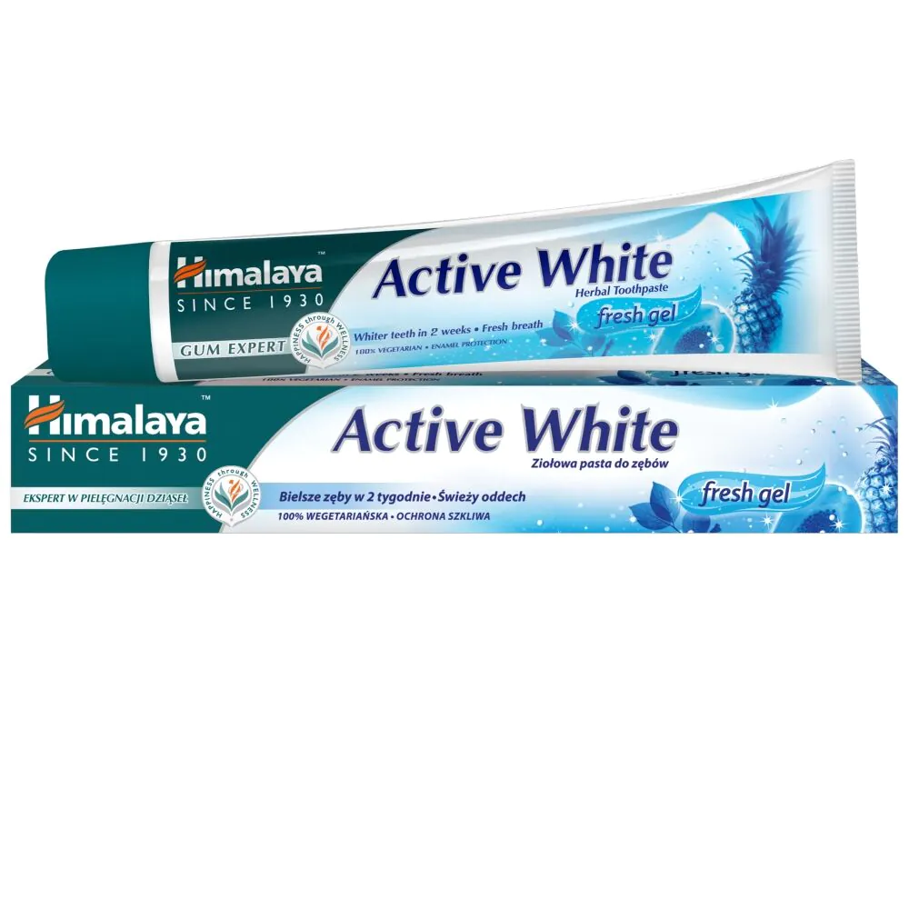 Himalaya Pasta do zębów wybielająca Active White