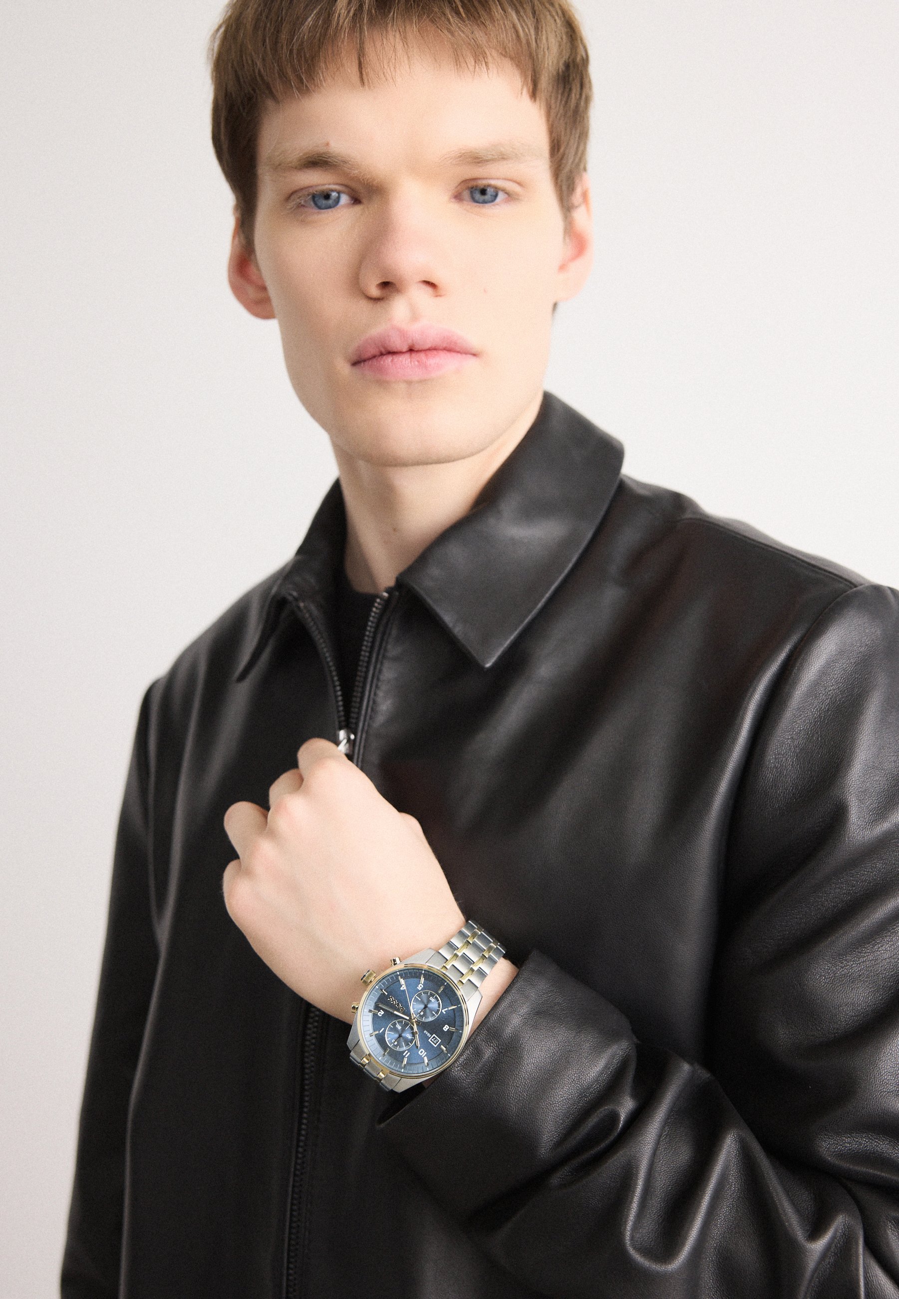 Montre BOSS SKYTRAVELLER - argentée/dorée/bleue
