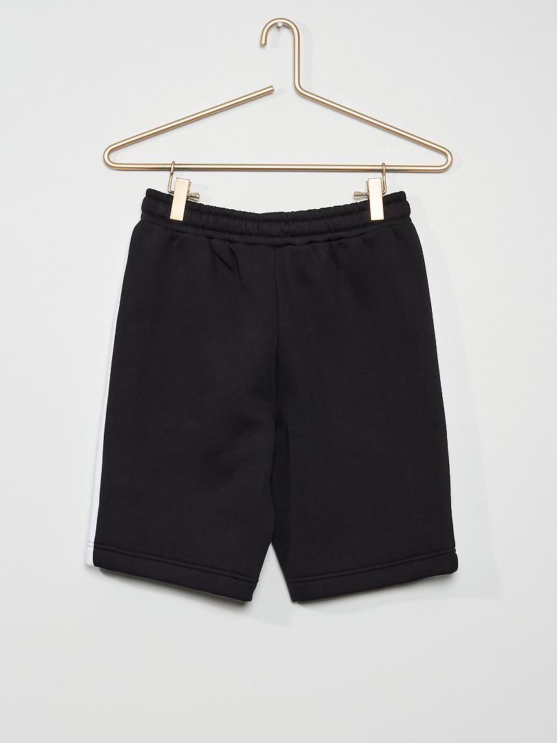 'Naruto' Bermudashorts van fleece - Zwart