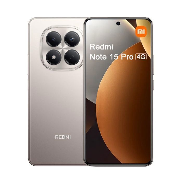 REDMI Note 15 Pro 12 GO + 512 GO Corning® Gorilla® Glass Victus® 2 Gris Titane