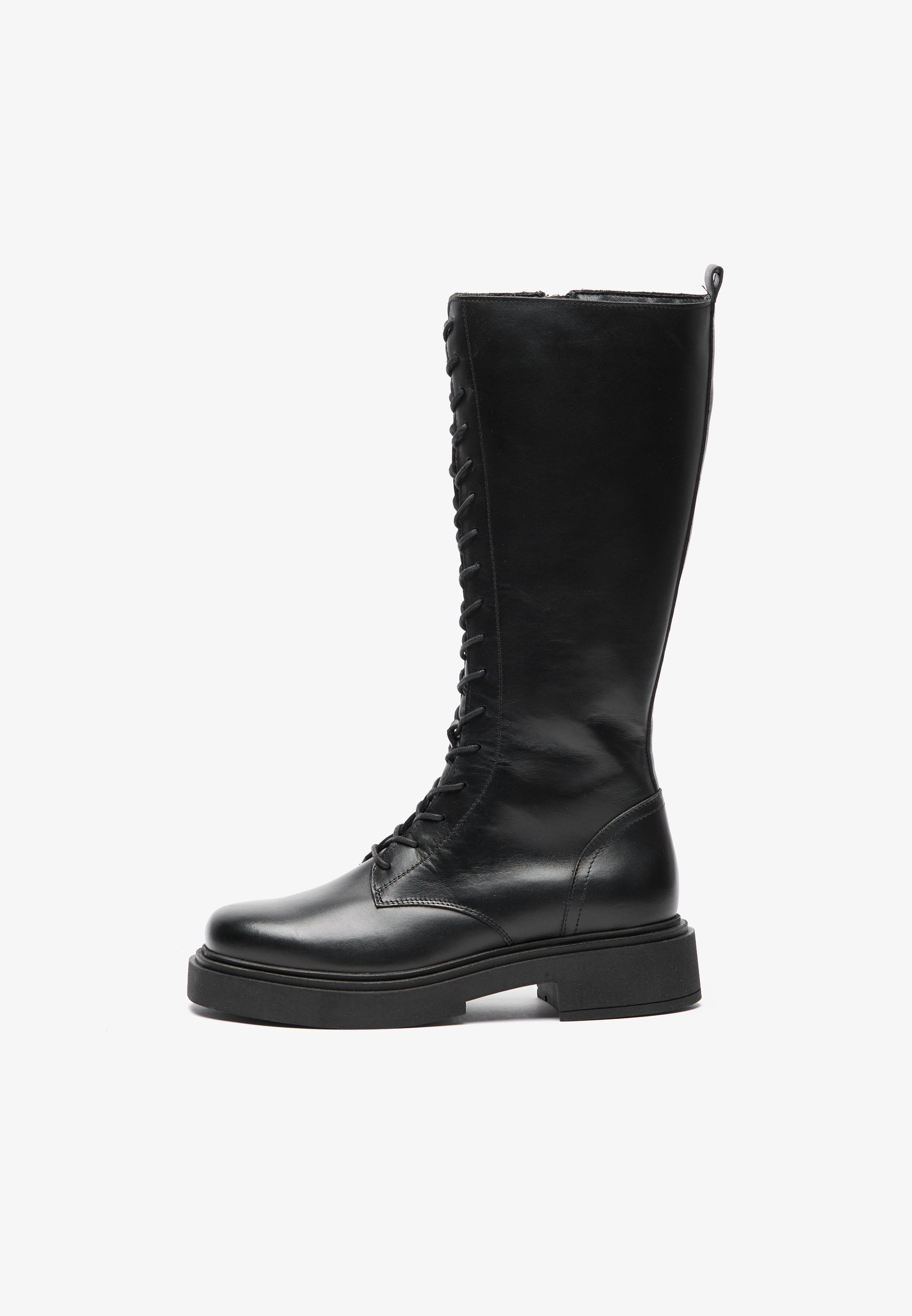 Zign LEATHER - Veterschoenen - zwart