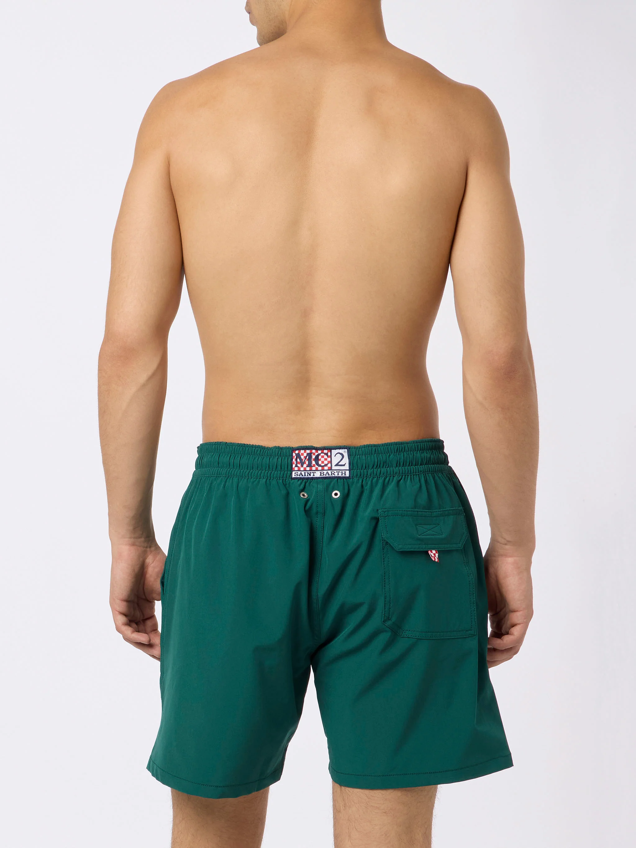 Costume classico elasticizzato Comfort con ricamo Forte dei Drammi | E