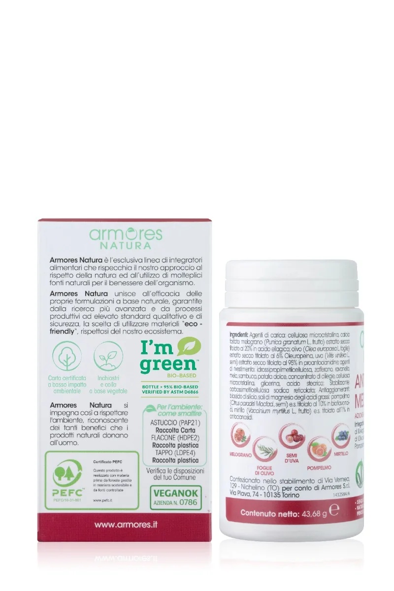 ARMORES Armores Antiox Mediterraneo 60 tabletten Antioxidant supplement