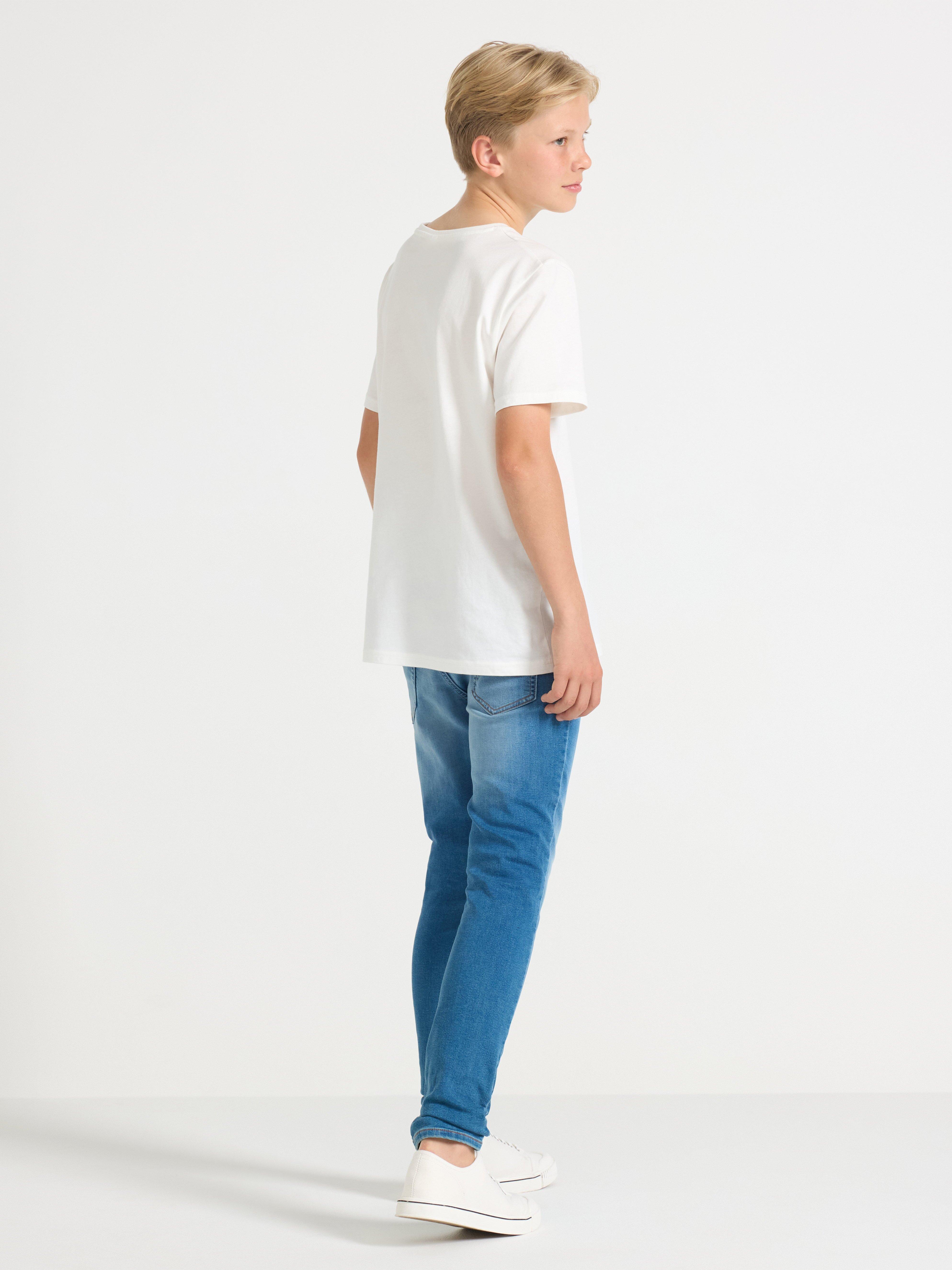 Calça jeans SAM Slim com denim super elástico