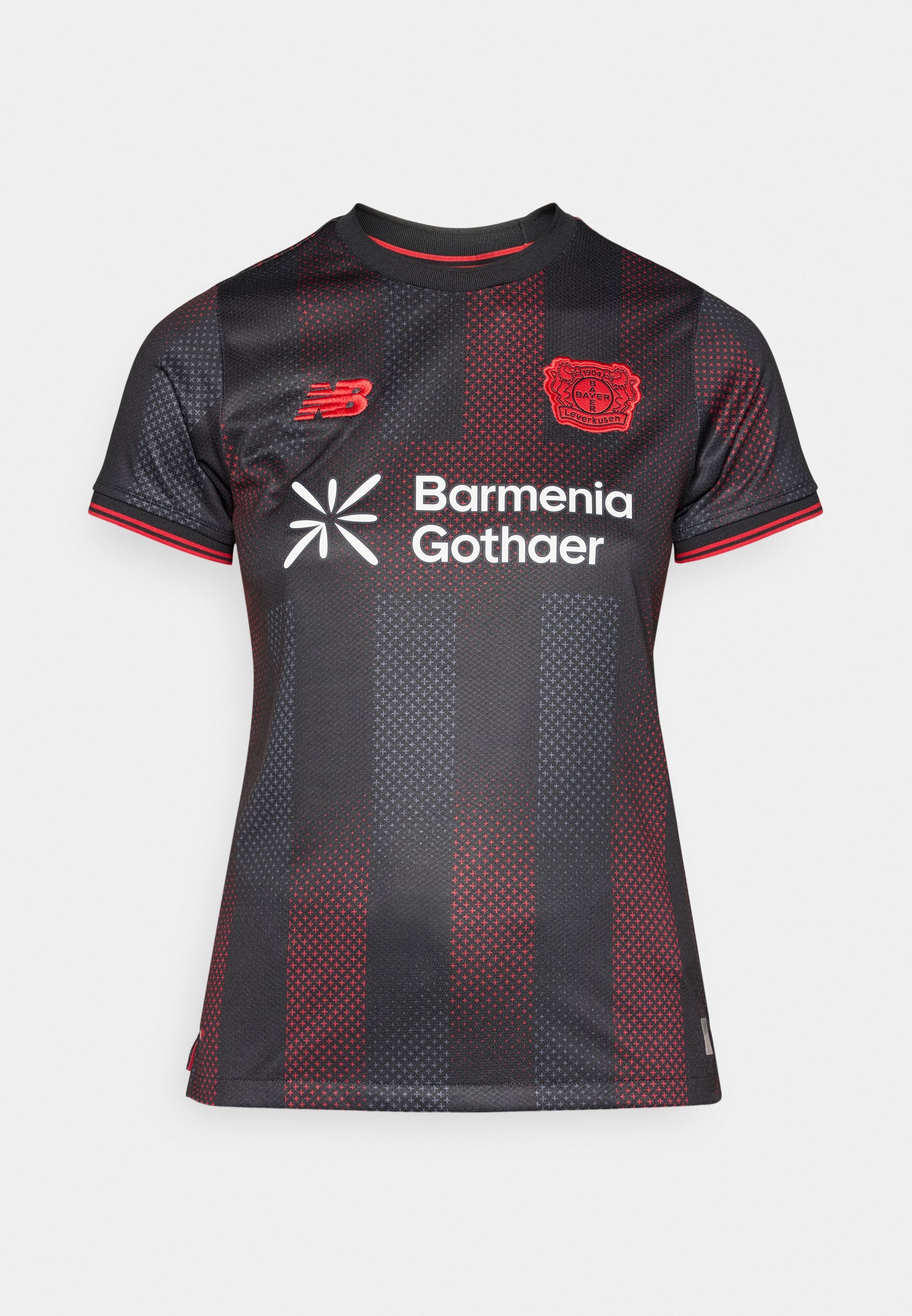 New Balance BAYER 04 HOME DAMES SHIRT MET KORTE MOUWEN - Clubkleding - Home