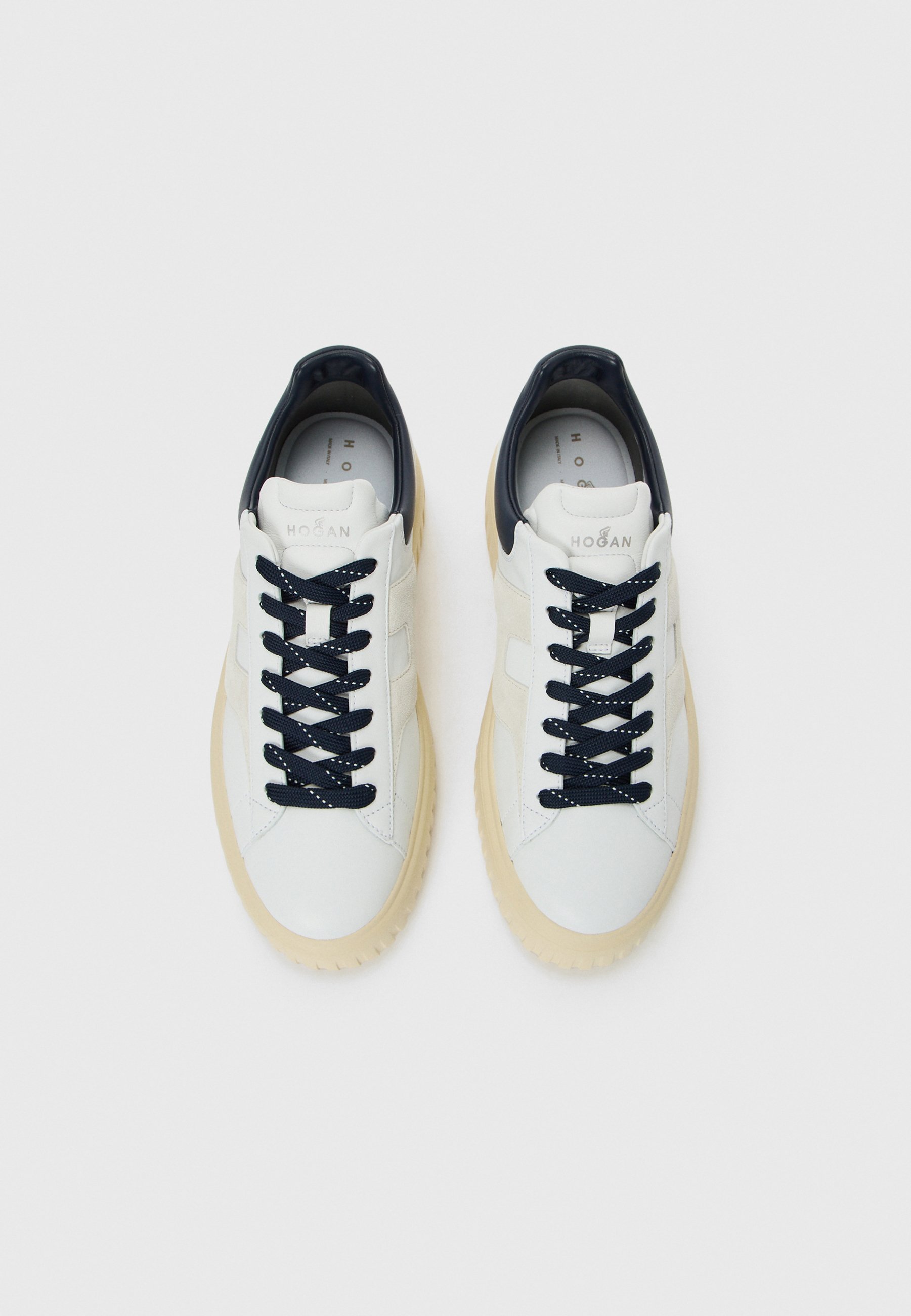 HOGAN H STRIPES - Sneakers - wit/blauw