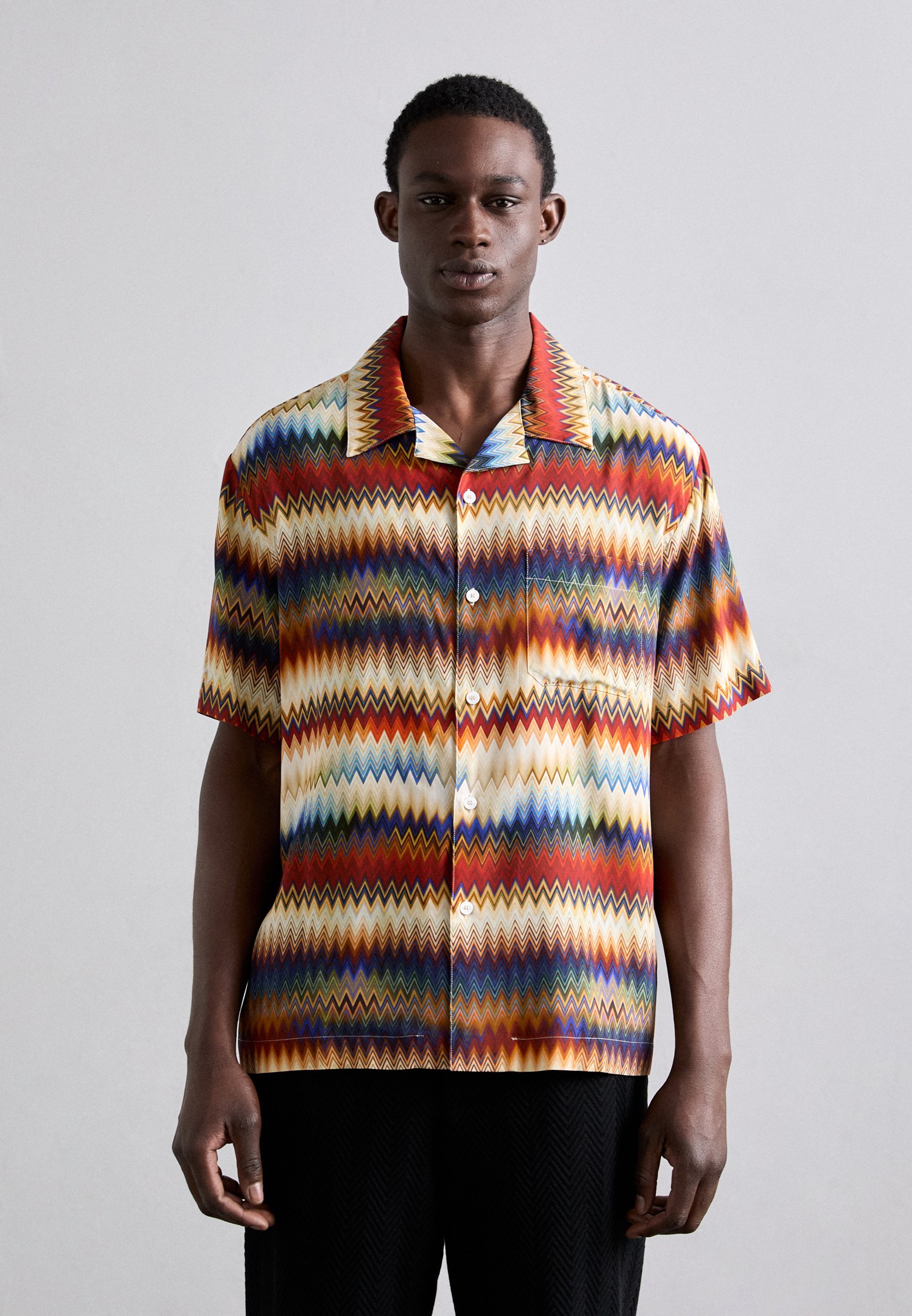 Missoni shirt met korte mouwen - Shirt - rood