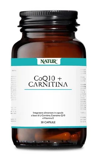 NATUR Coq10+Carnitine 30 capsules