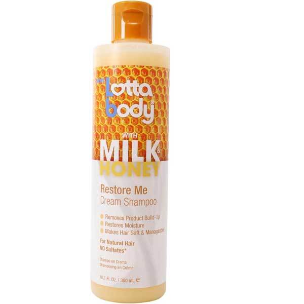 Lottabody Milk Honey Restore Me krémsampon