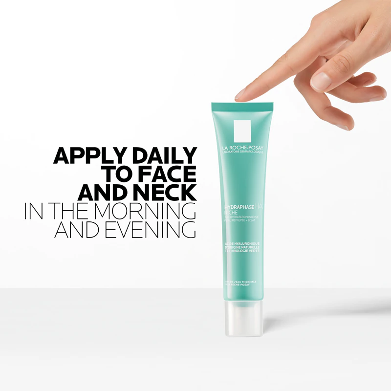 La Roche-Posay Hydraphase HA Rich, creme hidratante intensivo com ácido hialurônico.