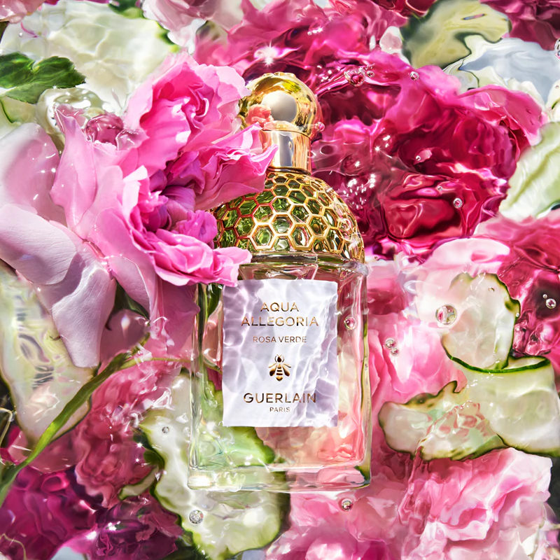GUERLAIN Aqua Allegoria Rosa Verde Eau de Toilette frasco recarregável para mulheres