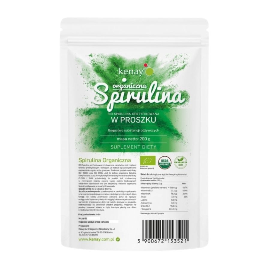 Kenay Organic Spirulina