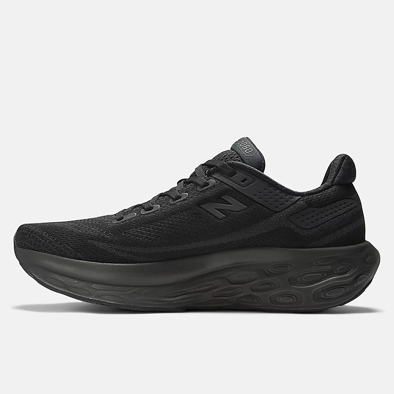 Men's Fresh Foam X 1080v13 Shoes – Black with Black Trim