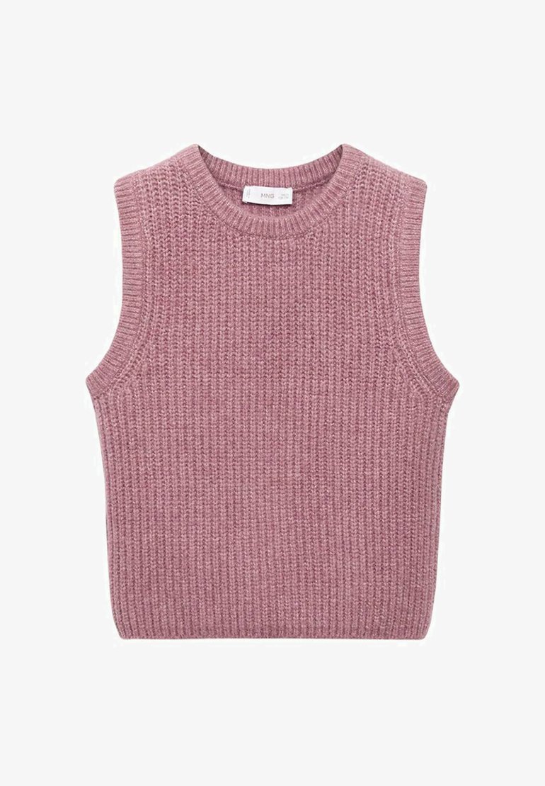 Mango Kids KID TEEN - Topje - kersenrood