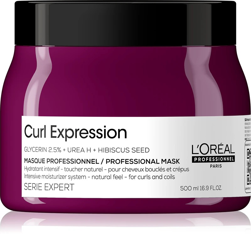 „L'Oréal Professionnel Serie Expert Curl Expression“ intensyviai drėkinamoji kaukė garbanotiems ir banguotiems plaukams
