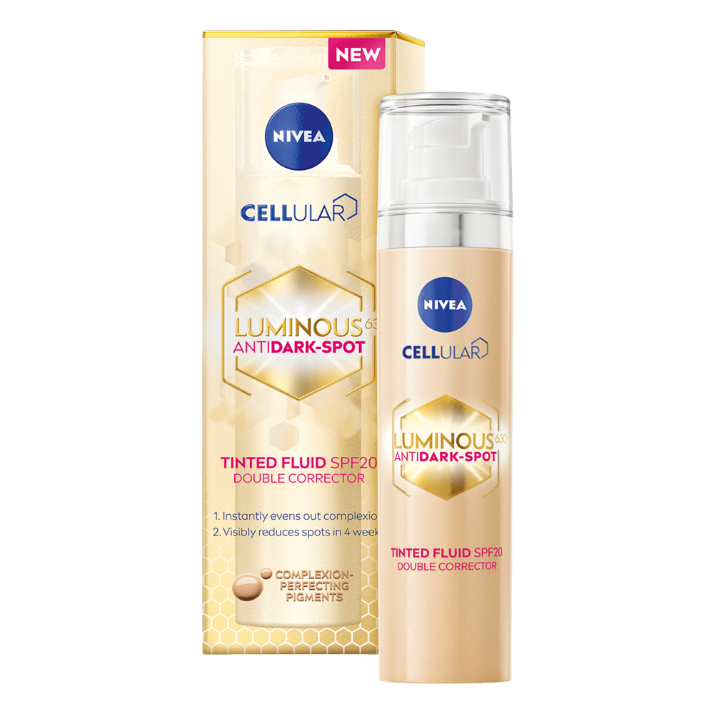 Luminous630 Fluid colorat anti-pete SPF20 40 ml - NIVEA