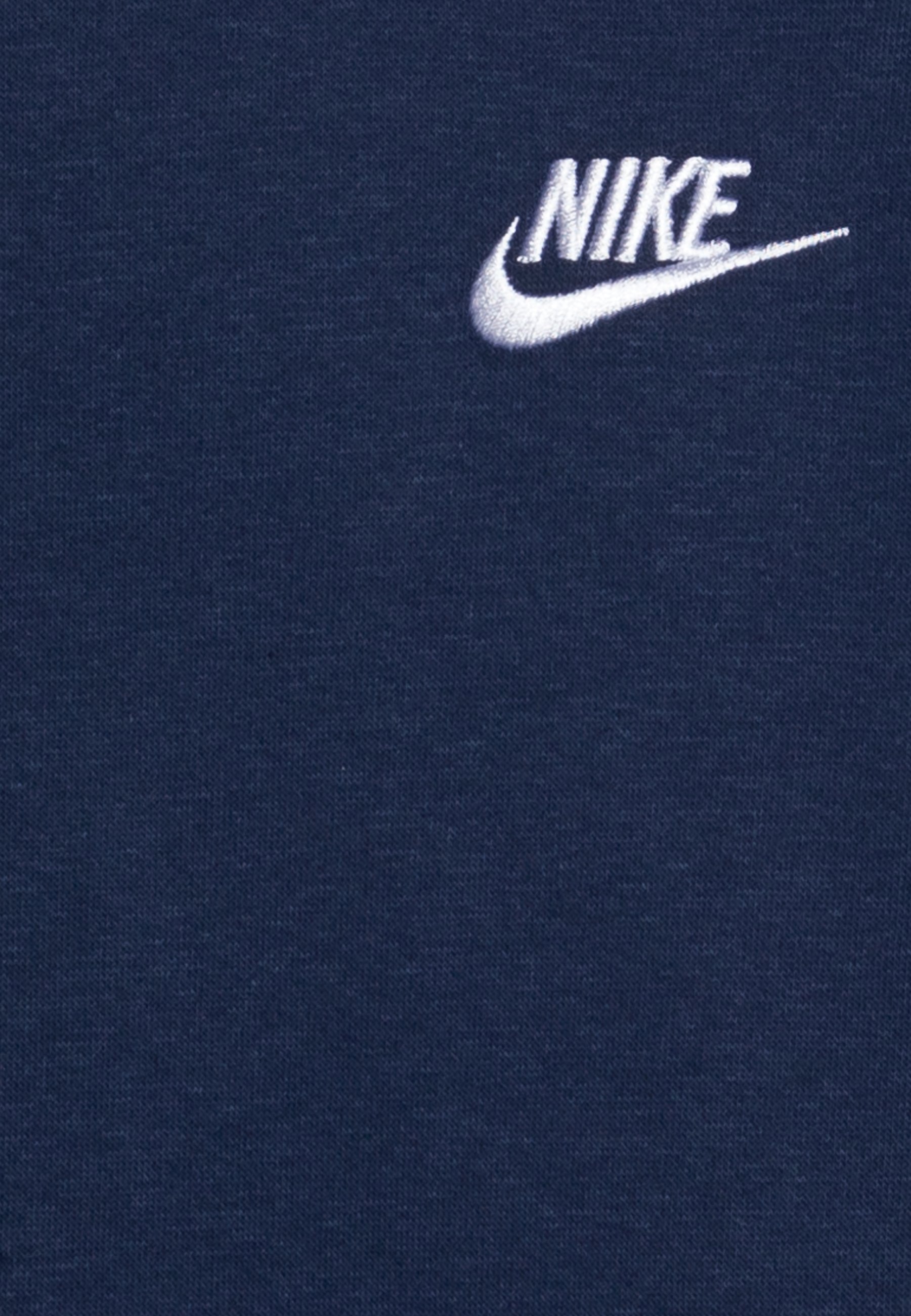 Nike Sportswear CLUB UNISEX - Pulover s kapuco - temno modra/bela