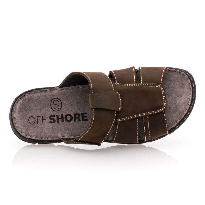  Sandálias masculinas marrons / Sapatos de bico aberto