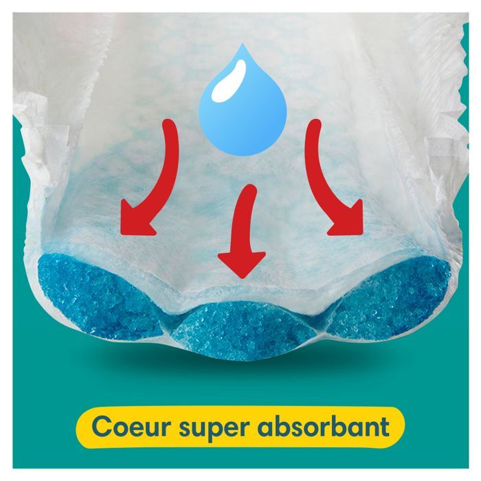 Pampers Premium Protection Pants, Taille 6, 132 couches-culottes