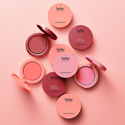 Hebe Professional Soft Cheeks Cream Blush