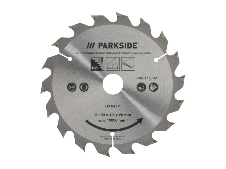 PARKSIDE® Sirkelsagblad PKSB 150 A1