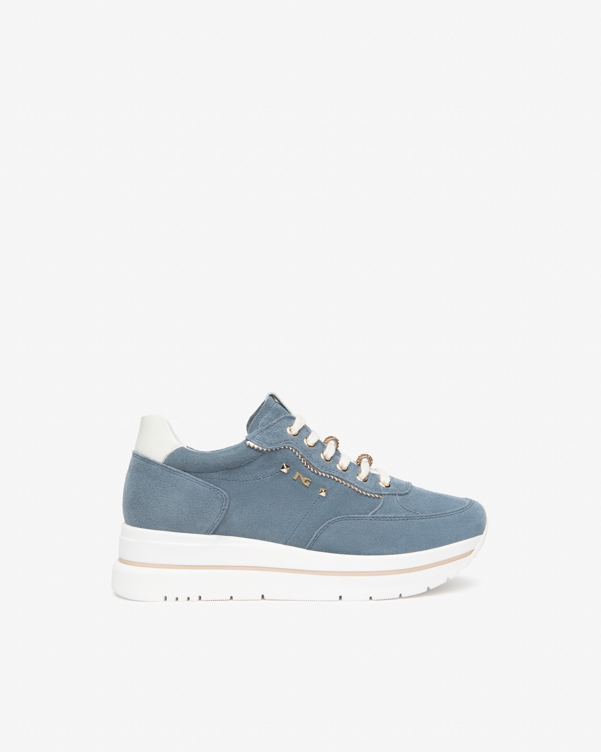  Damen-Sneaker aus Wildleder und Funktionsmaterial