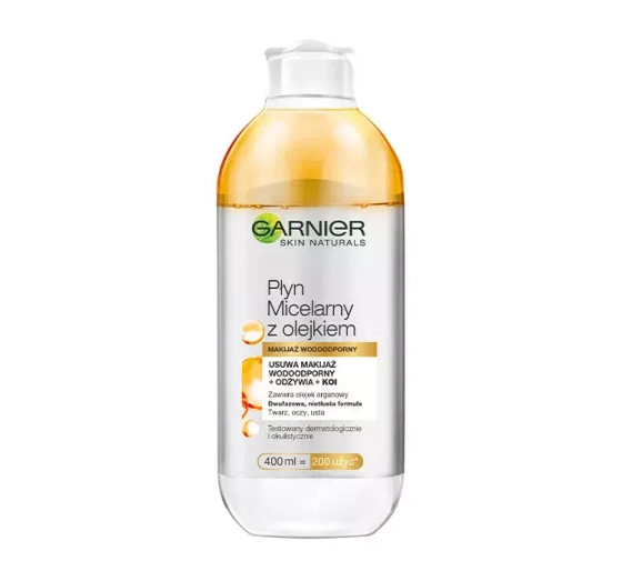 Garnier płyn micelarny z olejkiem arganowym 400 ml