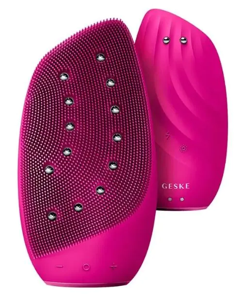 Geske Sonic Thermo Facial Brush & Face-Lifter 8in1 Soniczna szczoteczka & lifting twarzy Magenta