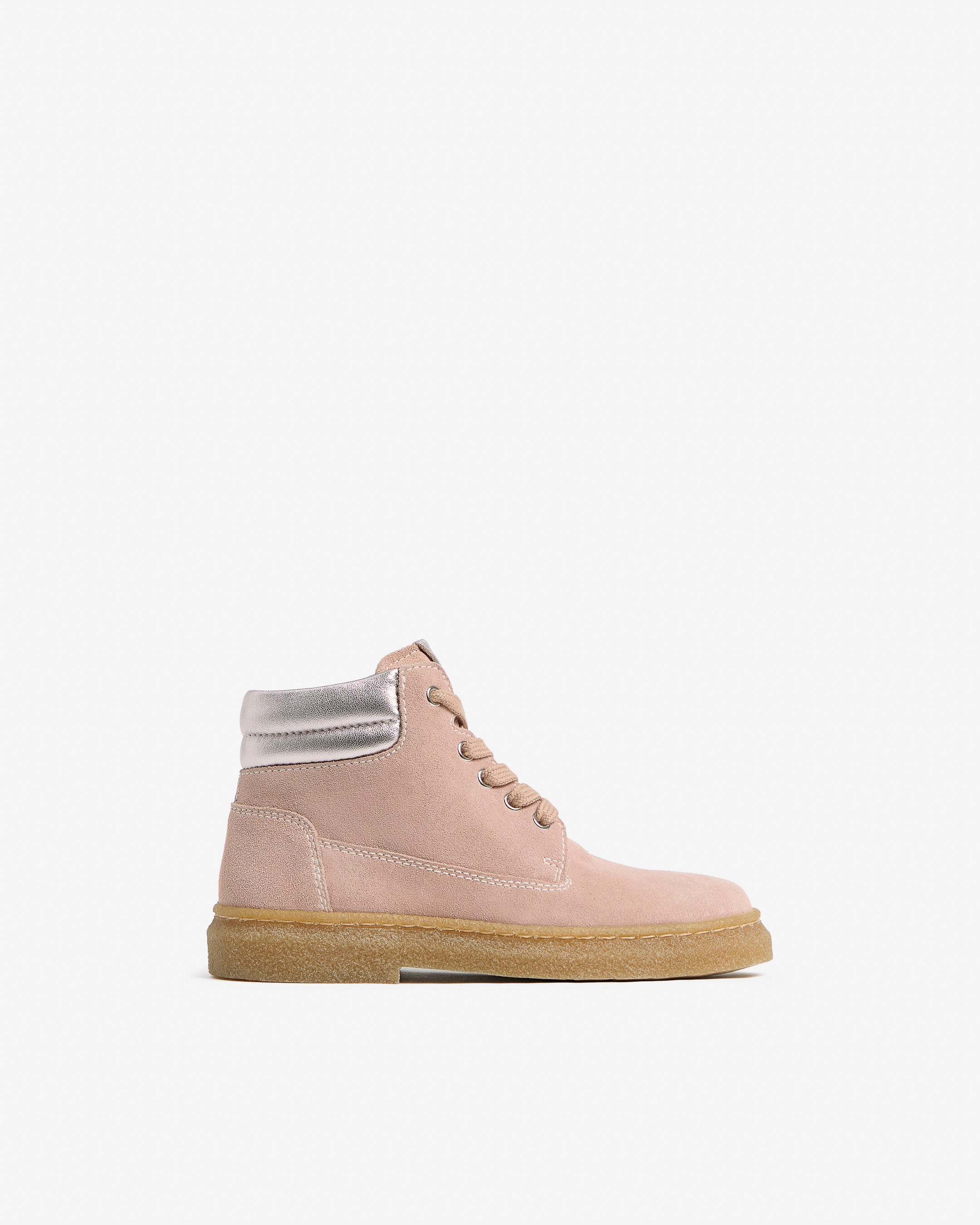  Junior-Ankle-Boots aus Wildleder und Leder für Mädchen