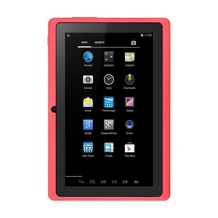 Tablette Tactile 7 Pouces Quad Core Bluetooth 1 Go Ram Android 8Go Rose + SD 4Go YONIS