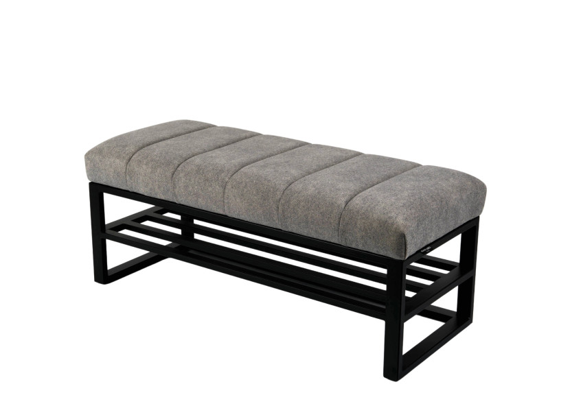 Ławka Tapicerowana Industrialna LGM-445 Tkanina STRONG 14